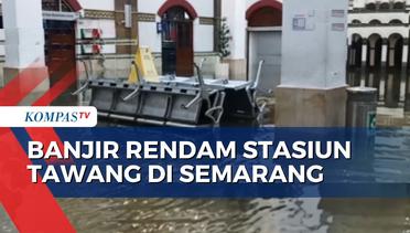 Stasiun Tawang Terendam Banjir, PT KAI Daop 4 Kerahkan 7 Unit Pompa Air