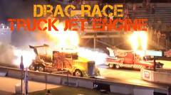 Balapan paling gila Truck dengan mesin JET | Drag race
