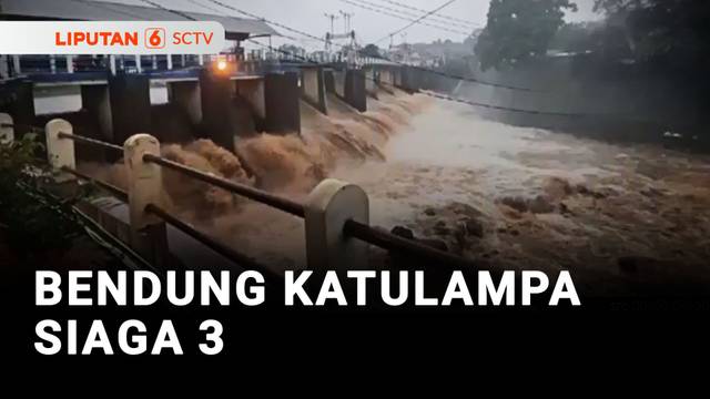 Bendung Katulampa Siaga Tiga, Siap-siap Banjir Rendam Jakarta! | Liputan 6