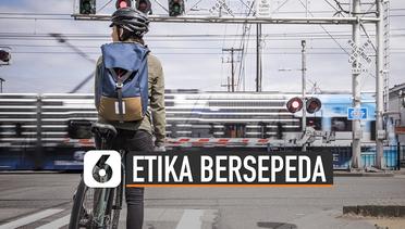 Sedang Tren Begini Etika Bersepeda di Jalan