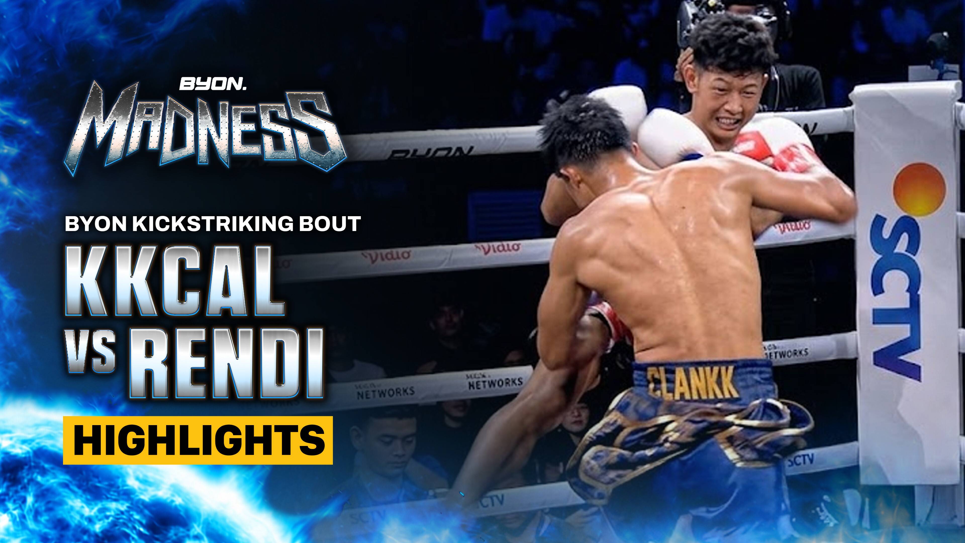 KKCAL vs Rendi Singgih - UCC Kickstriking Bout - BYON Madness 5