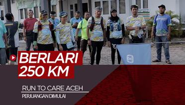 Cerita Lari 250 KM di Aceh, Perjuangan Dimulai dari Meulaboh