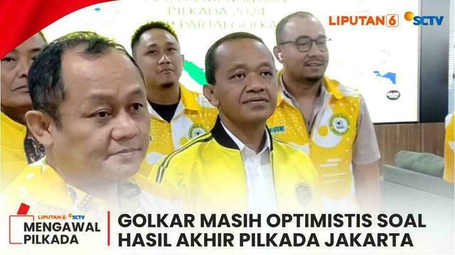Golkar Masih Optimistis Pilkada Jakarta Dua Putaran | Liputan 6