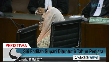 Siti Fadilah Supari Dituntut 6 Tahun Penjara