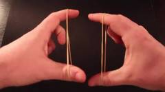 Best rubber band magic trick EVER!