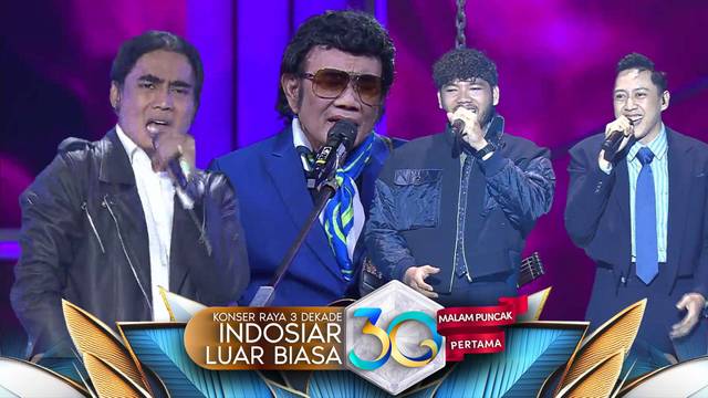 Dangdutan Time! Rhoma Irama, Setia Band, Yovie & Nuno Full Goyang | Konser Raya 3 Dekade Indosiar MP1