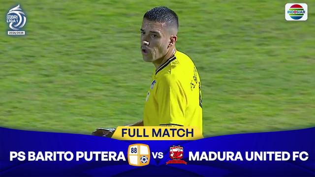 Full Match: PS Barito Putera Vs Madura United FC | BRI Liga 1 2024/25