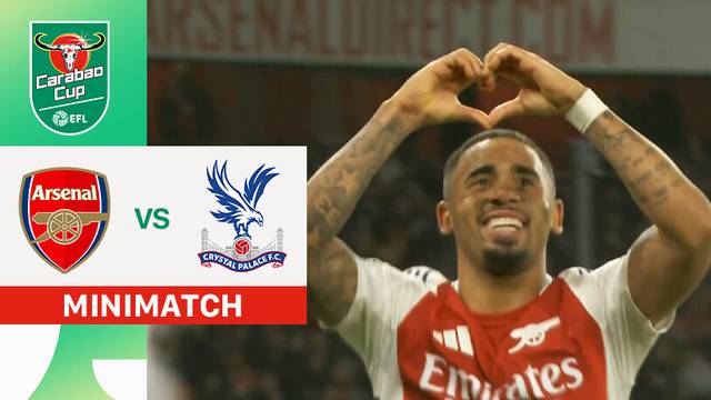 Arsenal vs Crystal Palace - Mini Match | Carabao Cup 2024/25