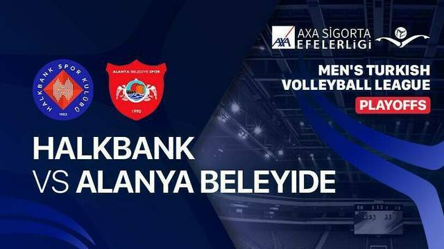 Playoffs: Halkbank vs On Hotels Alayana Beledi - Full Match | Men's Turkish Volleyball League