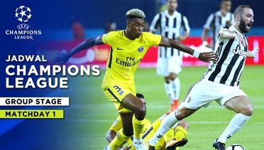Jadwal Liga Champions Matchday 1, Misi Sulit Juventus di Kandang PSG