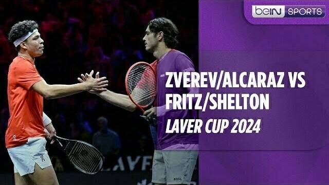 Zverev/Alcaraz vs Fritz/Shelton - Highlights | Laver Cup 2024