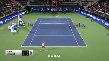Match Highlight | Sofia Kenin 1 vs 2 Elena Rybakina | WTA Dubai Tennis Championships 2020