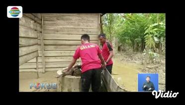 Banjir di Konawe Mulai Surut, Petugas Kuras Air Sumur Warga - Fokus