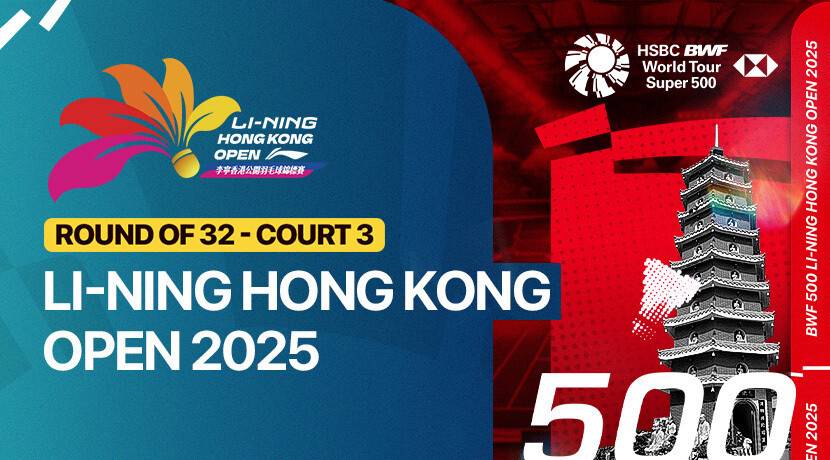 Jadwal Resmi Hong Kong Open 2025 Hari Ini