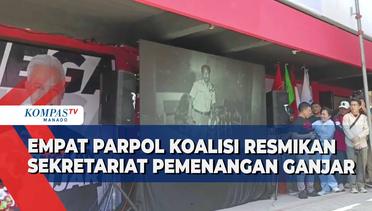 Empat Parpol Koalisi Di Manado Resmikan Sekretariat Pemenangan Ganjar