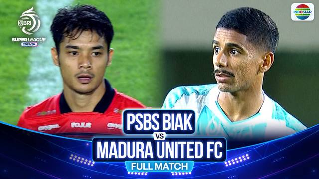 PSBS Biak vs Madura United FC - Full Match | BRI Super League 2025/26