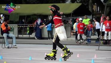 Inline Skate Indonesia Freestyle Dzakiyah az-Zahra Azhmi