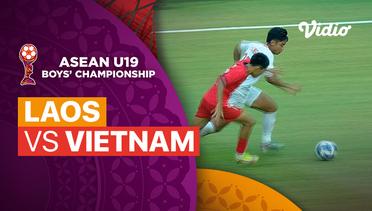 Laos vs Vietnam - Mini Match | ASEAN U19 Boys Championship 2024