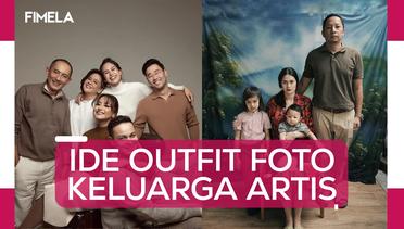 8 Ide Outfit Foto Keluarga yang Kece dari Valencia Tanoesoedibjo-Maudy Ayunda