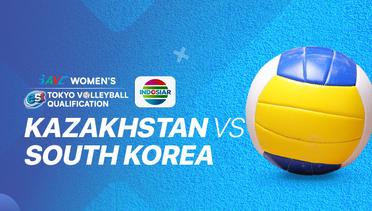Full Match | Kazakhstan vs South Korea | AVC Women's 2020 Volleyball Qualification