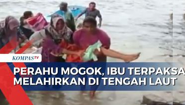 Seorang Ibu Terpaksa Melahirkan di Tengah Laut karena Kapal Mogok dan Akses Jalan Darat Rusak!