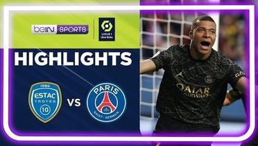 Match Highlights | Troyes vs PSG | Ligue 1 2022/2023