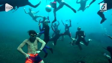 Keren, Ada Disko Bawah Laut di Bali