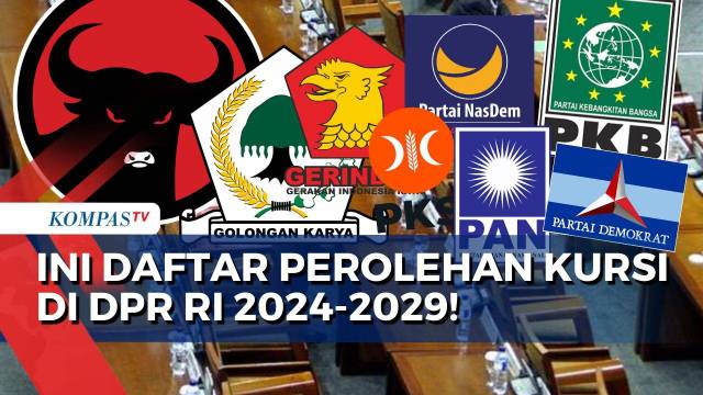 Bagaimana Perolehan Kursi DPR RI 2024-2029 di Senayan? Lihat di Sini!