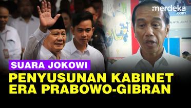 Jokowi Buka Suara soal Penyusunan Kabinet Pemerintahan Prabowo-Gibran