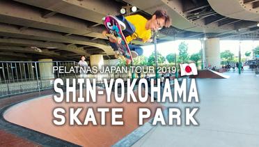 Timnas Skateboard SEA Games 2019 berlatih di  Shin-Yokohama Skatepark