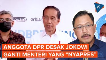 Anggota DPR Minta Jokowi Ganti Menteri yang Ikut Pilpres