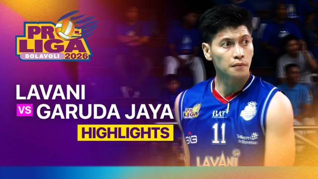 Final Four Putra: Jakarta Lavani Livin Transmedia vs Jakarta Garuda Jaya - Highlight | Proliga 2026