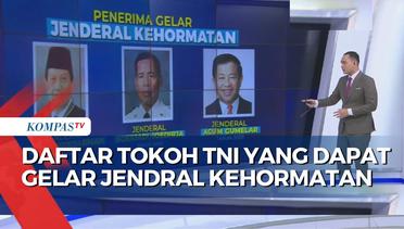 Tak Hanya Prabowo Subianto, ini Daftar Tooh TNI yang Dapat Gelar Jendral Kehormatan