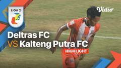 Highlights - Deltras FC vs Kalteng Putra FC | Liga 2 2022/23