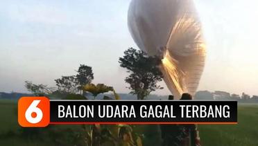 Gagalkan Penerbangan Sejumlah Balon Udara, Polisi Juga Sita Ratusan Petasan | Liputan 6