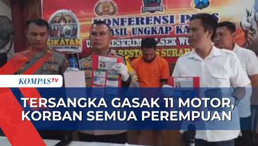 Modus Ajak Kenalan di Medsos, Pria Asal Jakarta Gasak 11 Motor di Surabaya!