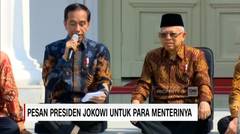 Ini Pesan Presiden Jokowi untuk Para Menterinya - AAS News TV
