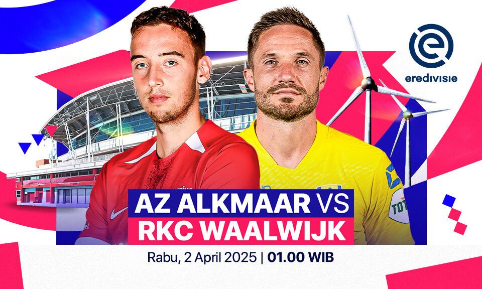 AZ Alkmaar vs RKC Waalwijk