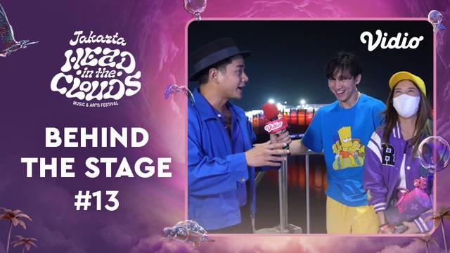 Ilham Yuda dan Diva Azzura Nonton Bareng Konser Head In The Clouds Jakarta 2022