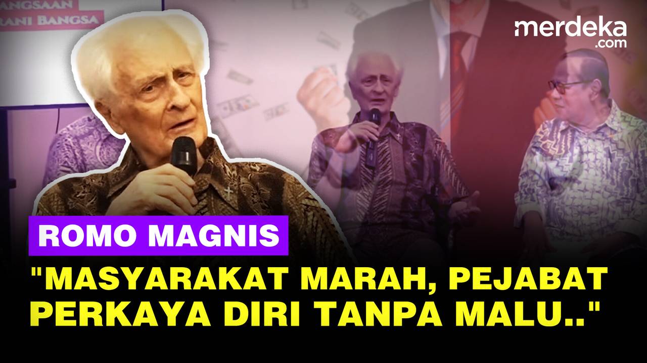 Romo Magnis Soal Demo: Masyarakat Marah & Frustasi Lihat Pejabat ...