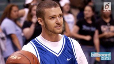 Justin Timberlake Unjuk Kemampuan Main Basket