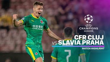 Full Highlight - CFR Cluj VS Slavia Praha | UEFA Champions League 2019/2020