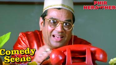 Paresh Rawal Funny Scene - Comedy Scene | Phir Hera Pheri | Hindi Film | HD