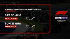 Formula 1 Dutch Grand Prix 2025 | Formula 1 2025