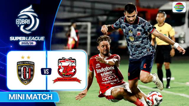 Bali United FC VS Madura United FC - Mini Match | BRI Super League 2025/26