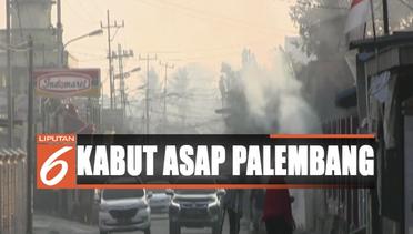 Kabut Asap di Palembang Masih Parah, Warga Terserang ISPA - Liputan 6 Siang