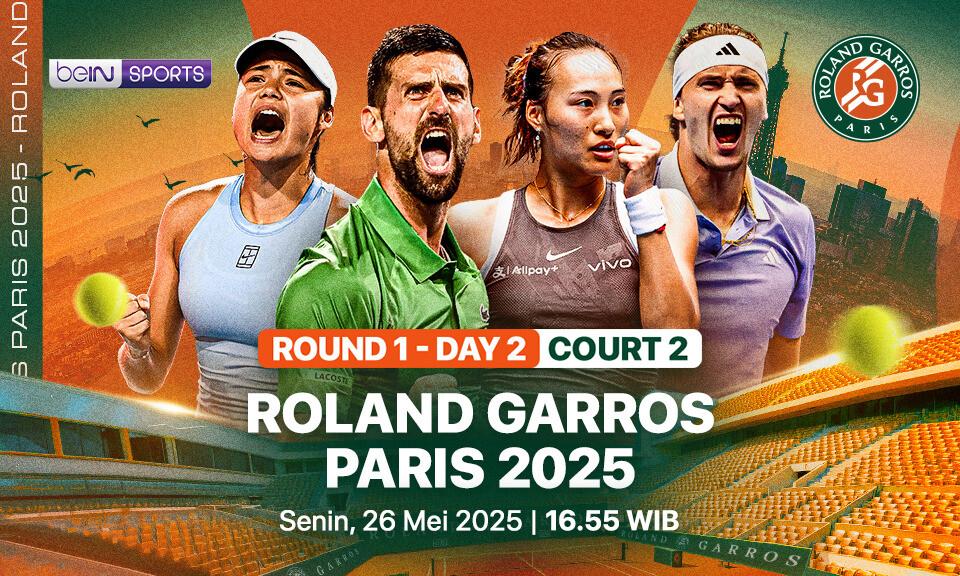Roland Garros 2025: Day 2 - Court 2