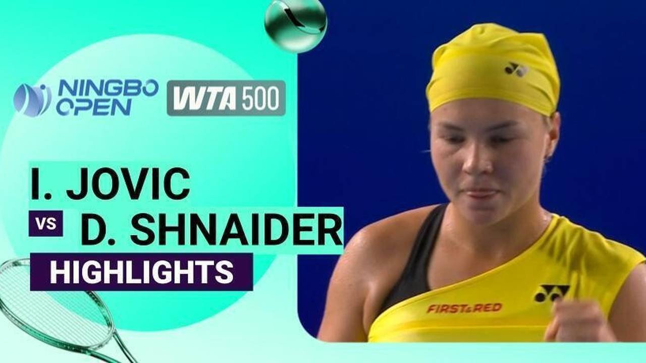 Iva Jovic vs Diana Shnaider - Highlight | WTA 500: BNB Ningbo Open 2026
