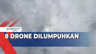 Polisi Lumpuhkan 8 Drone Selama Ajang F1 Powerboat di Danau Toba