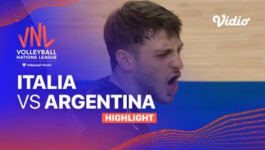 Match Highlights | Italia vs Argentina | Men’s Volleyball Nations League 2023